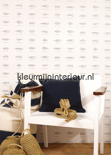 Knopen overzicht tapet 136464 navy Esta home